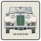 MG TD MkII 1951-53 Coaster 3